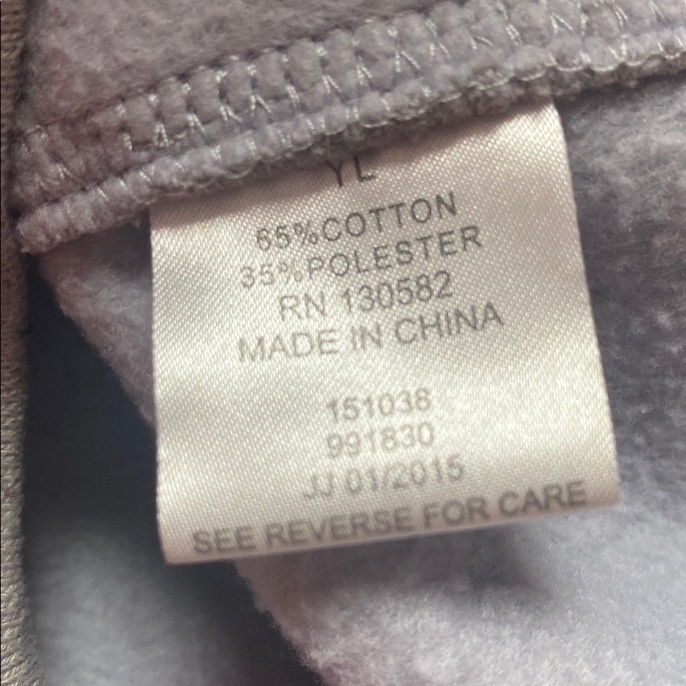 Diadora Light Gray Hoodie with Black Details - Picture 6 of 7